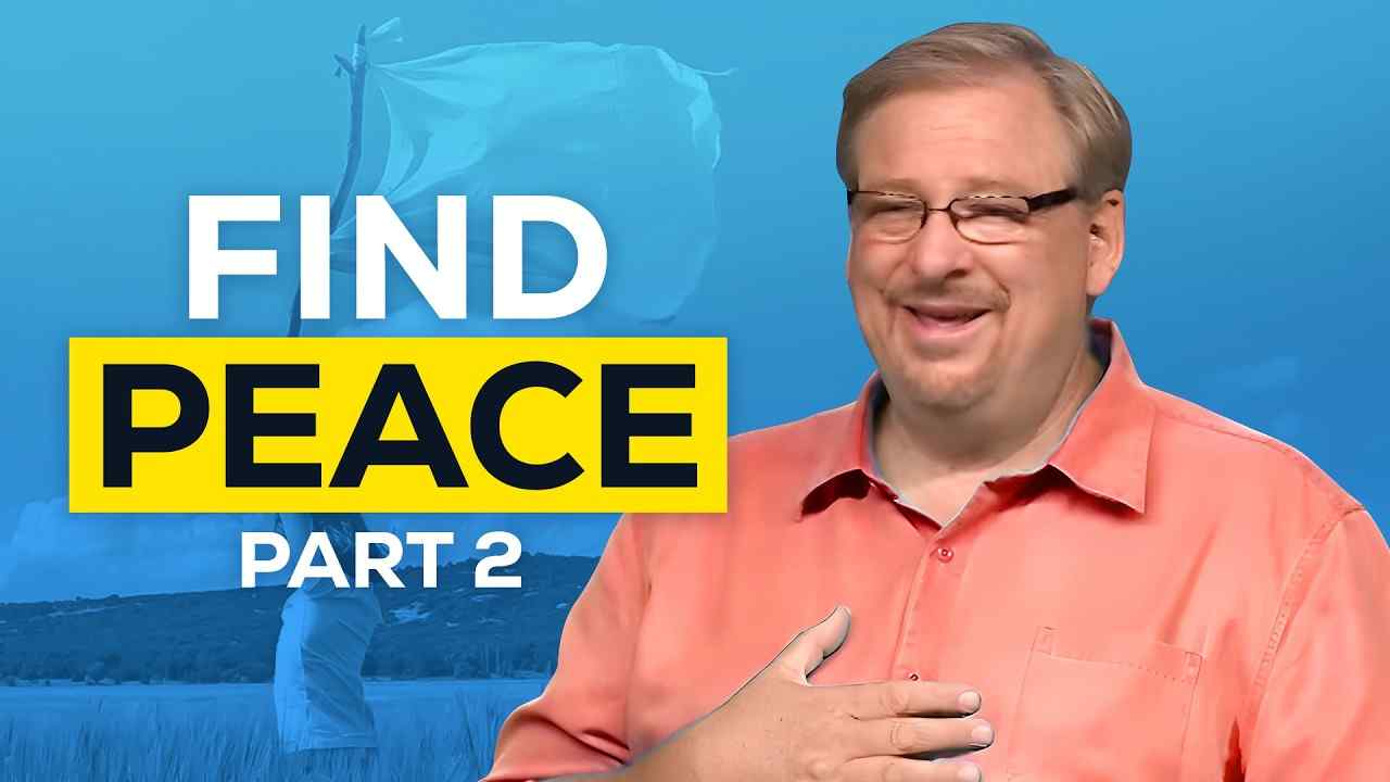 Rick Warren - Your SURRENDER Will Lead to Freedom and Healing - Part 2