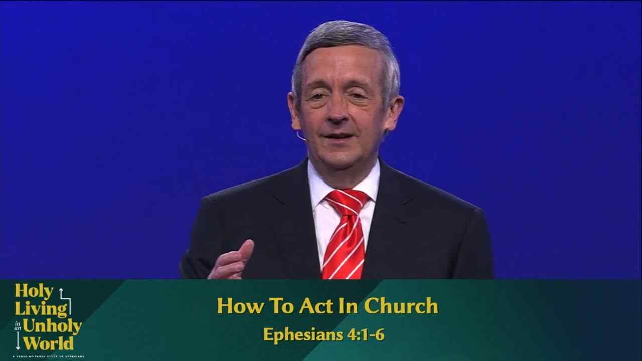 Robert Jeffress - How to Act In Church?