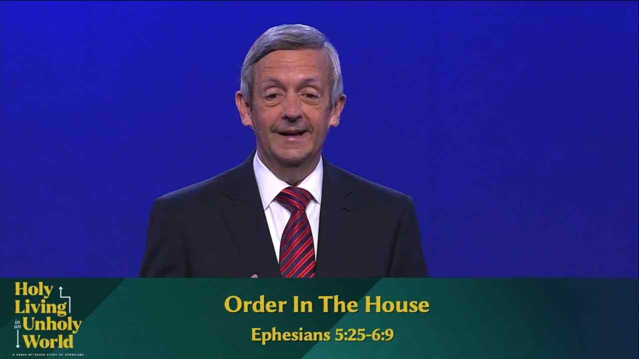 Robert Jeffress - Order In The House