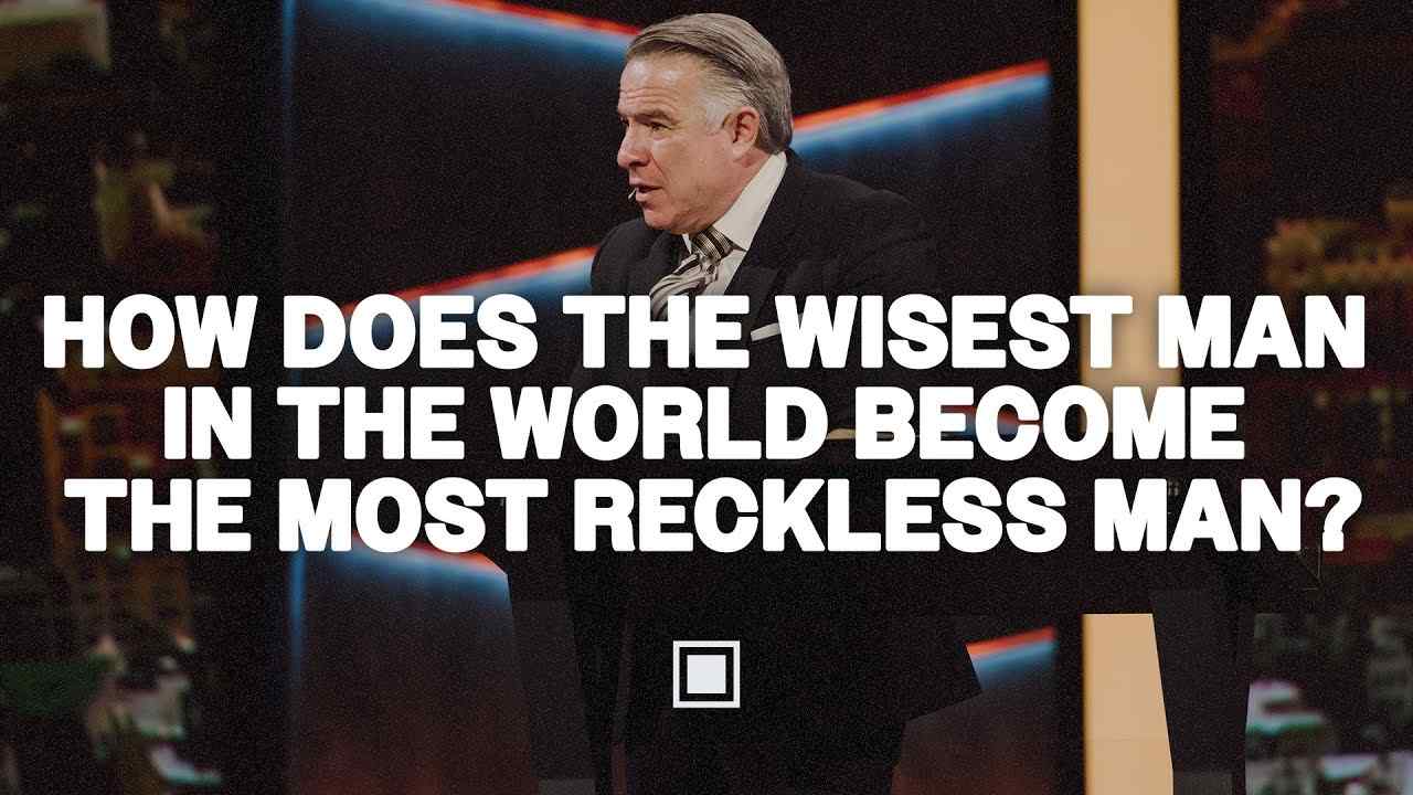 Tim Dilena - How Does the Wisest Man in the World Become the Most Reckless Man