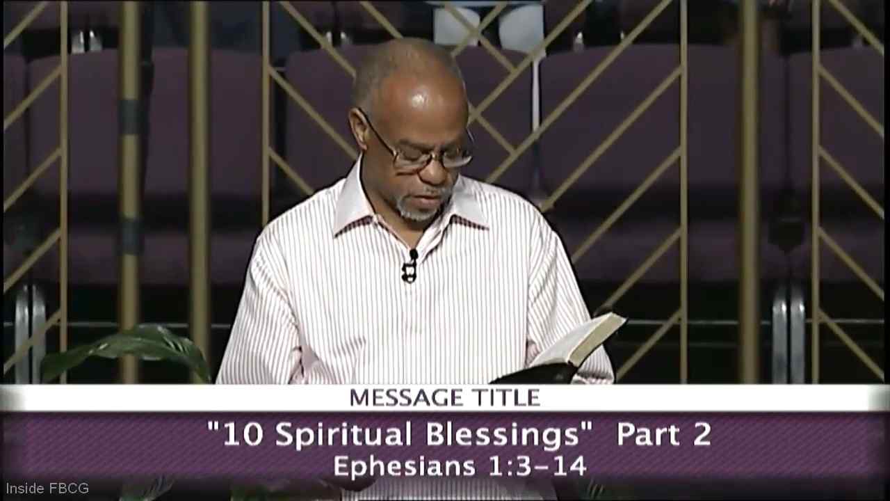 John K. Jenkins Sr - 10 Spiritual Blessings - Part 2