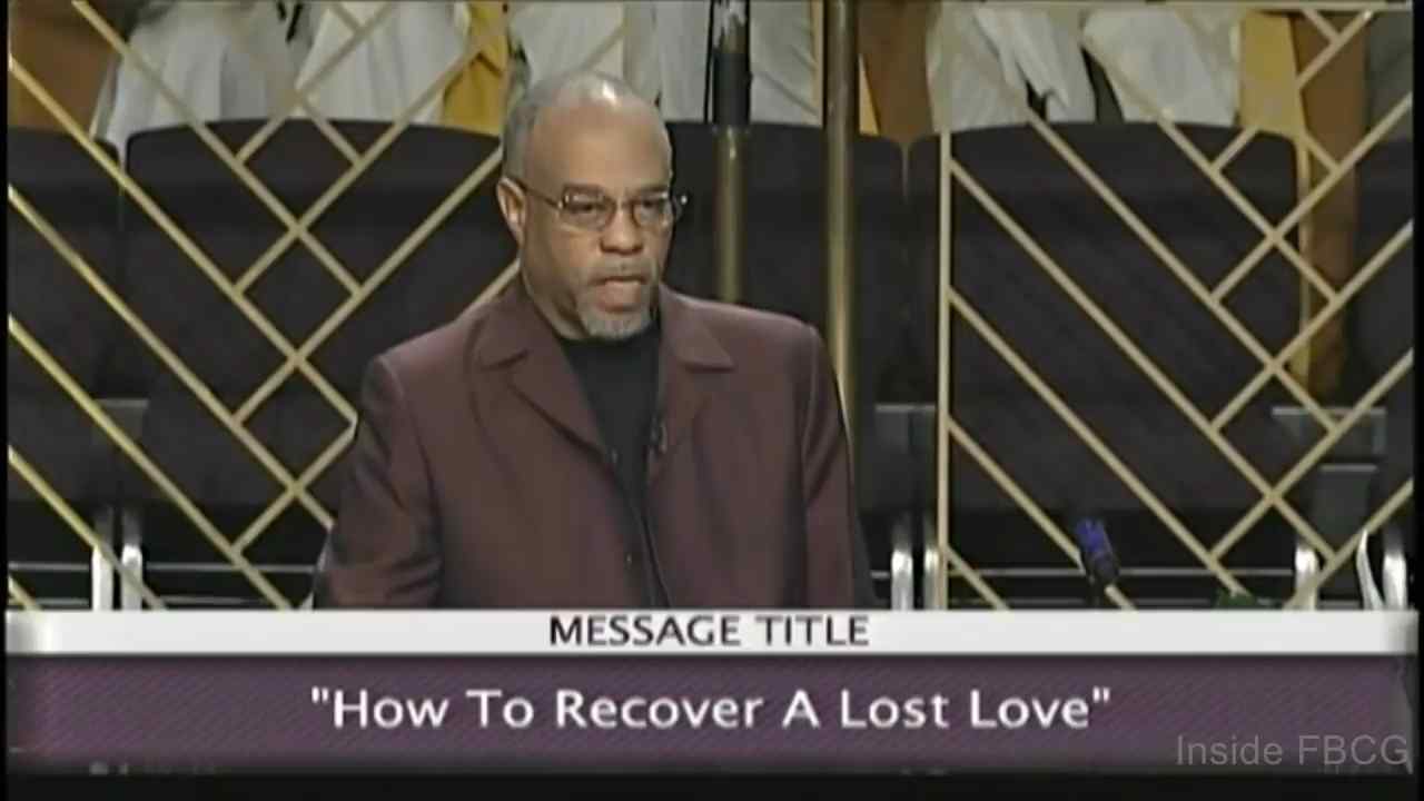 John K. Jenkins Sr - How to Recover a Lost Love