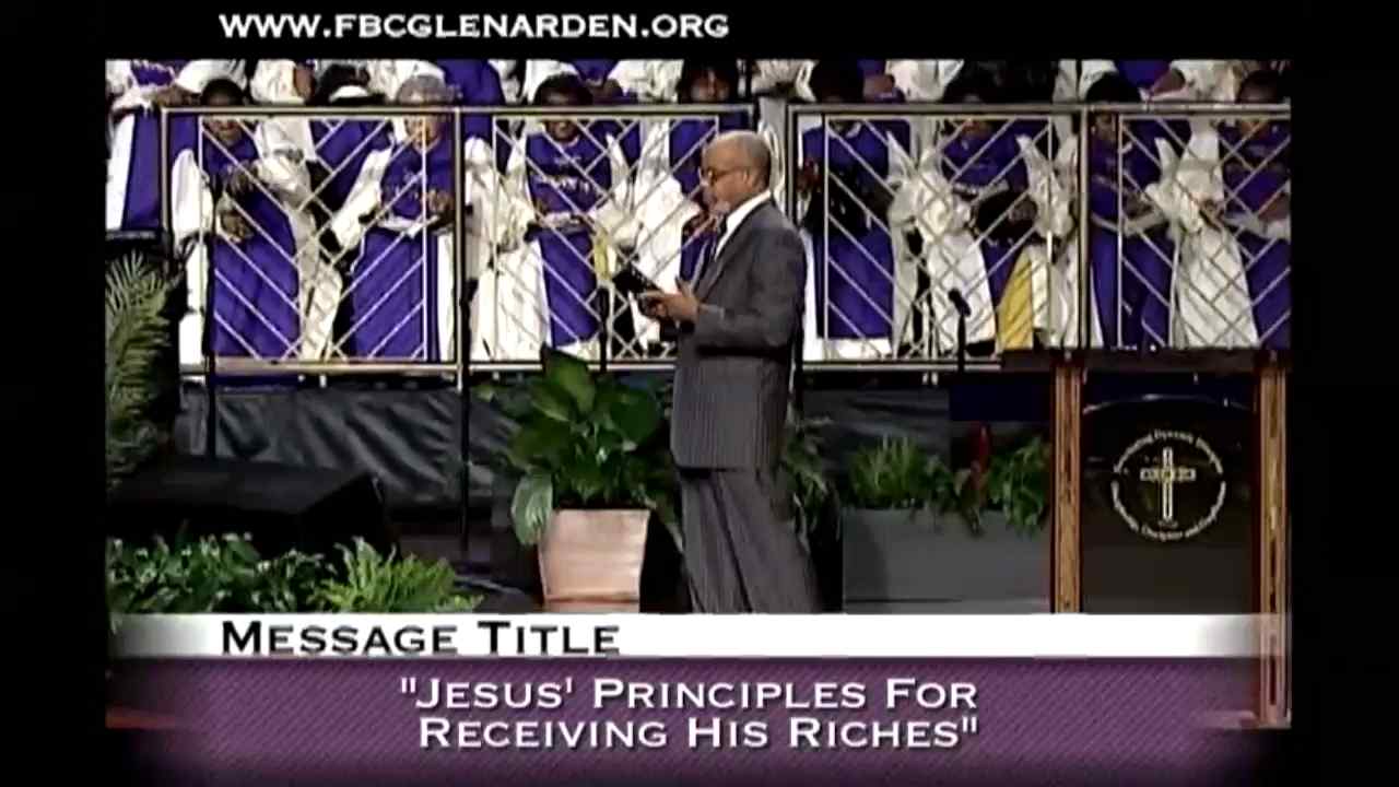 John K. Jenkins Sr - Jesus' Principles for Receiving His Riches