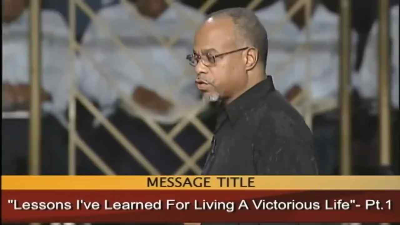 John K. Jenkins Sr - Lessons Learned Living a Victorious Life - Part 1