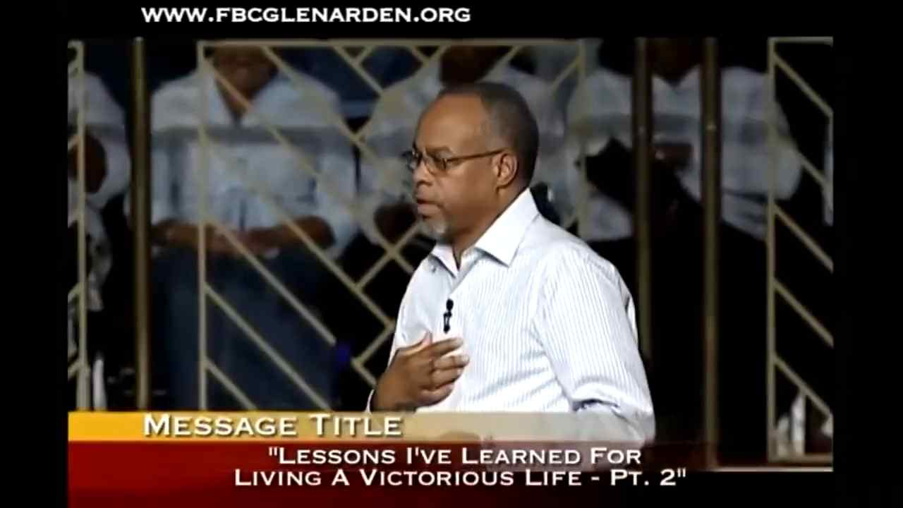 John K. Jenkins Sr - Lessons Learned Living a Victorious Life - Part 2