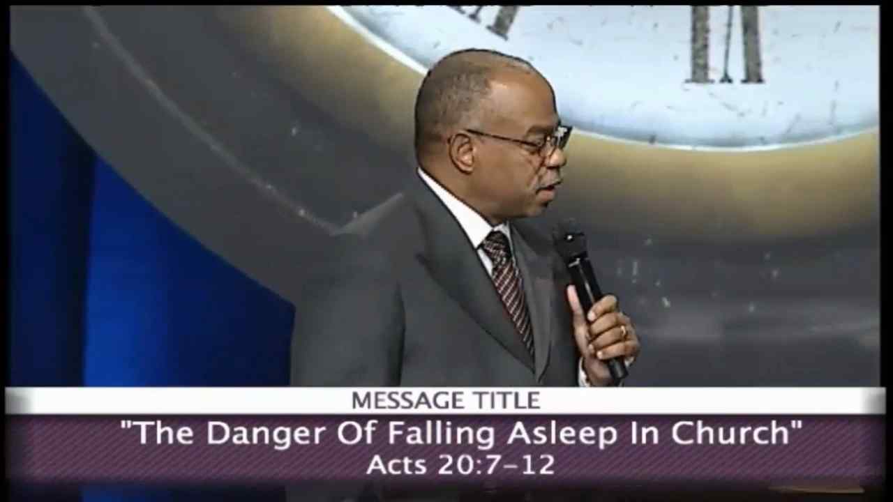 John K. Jenkins Sr - The Danger of Falling Asleep in Church