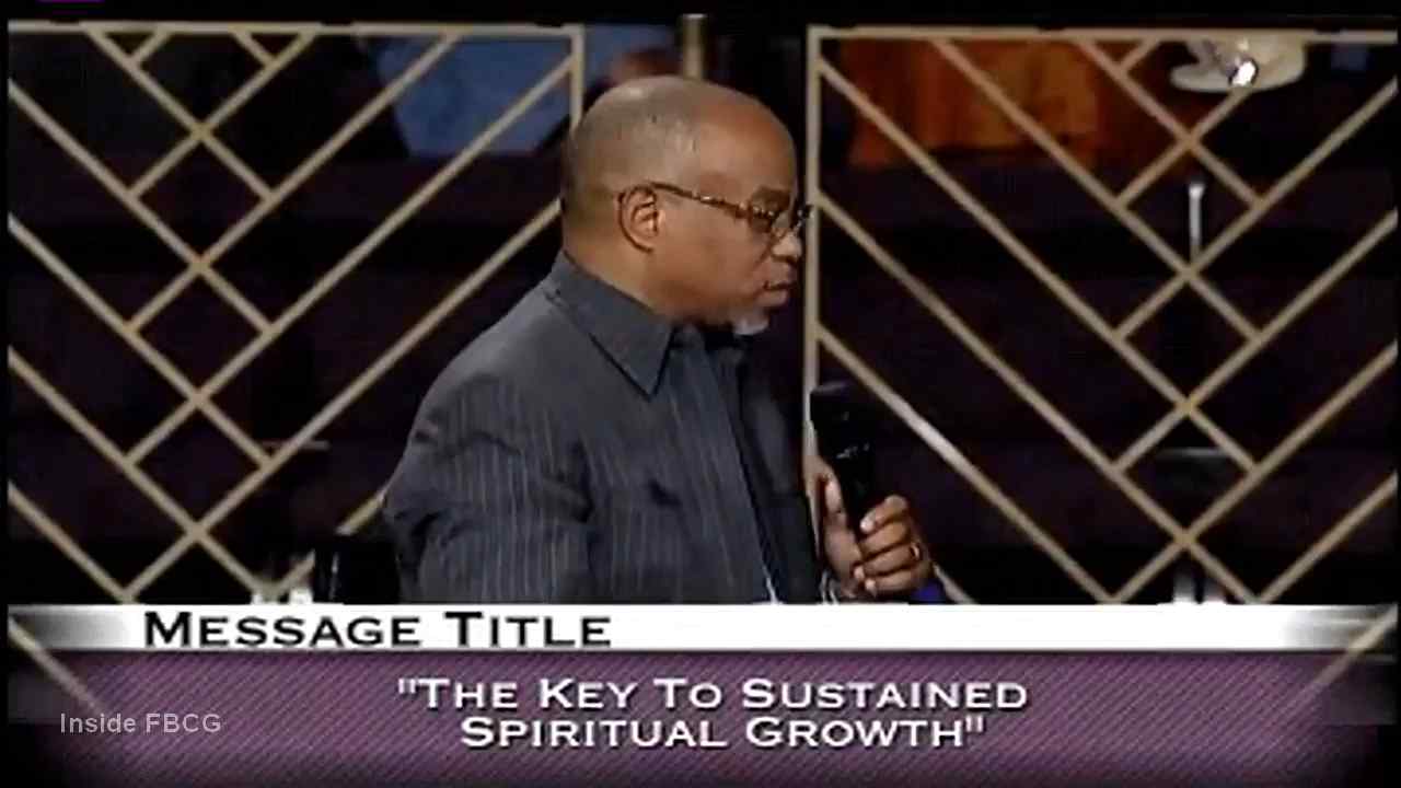John K. Jenkins Sr - The Key to Sustained Spiritual Growth