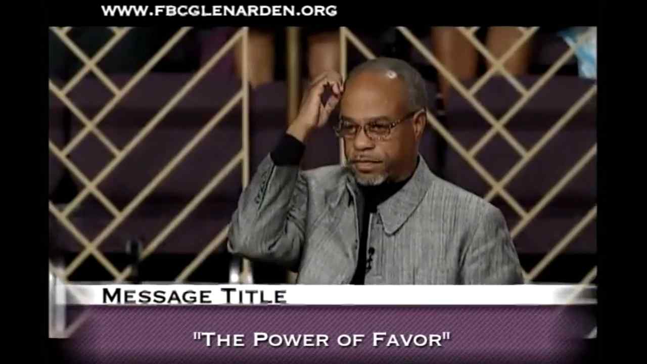 John K. Jenkins Sr - The Power of Favor