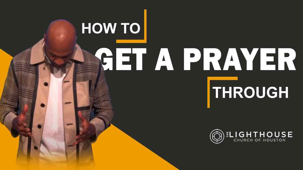 Keion Henderson - How to Get a Prayer Through
