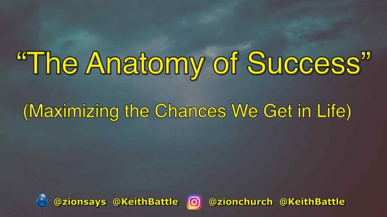 Keith Battle - The Anatomy of Success