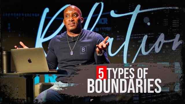 Dharius Daniels - 5 Types of Boundaries