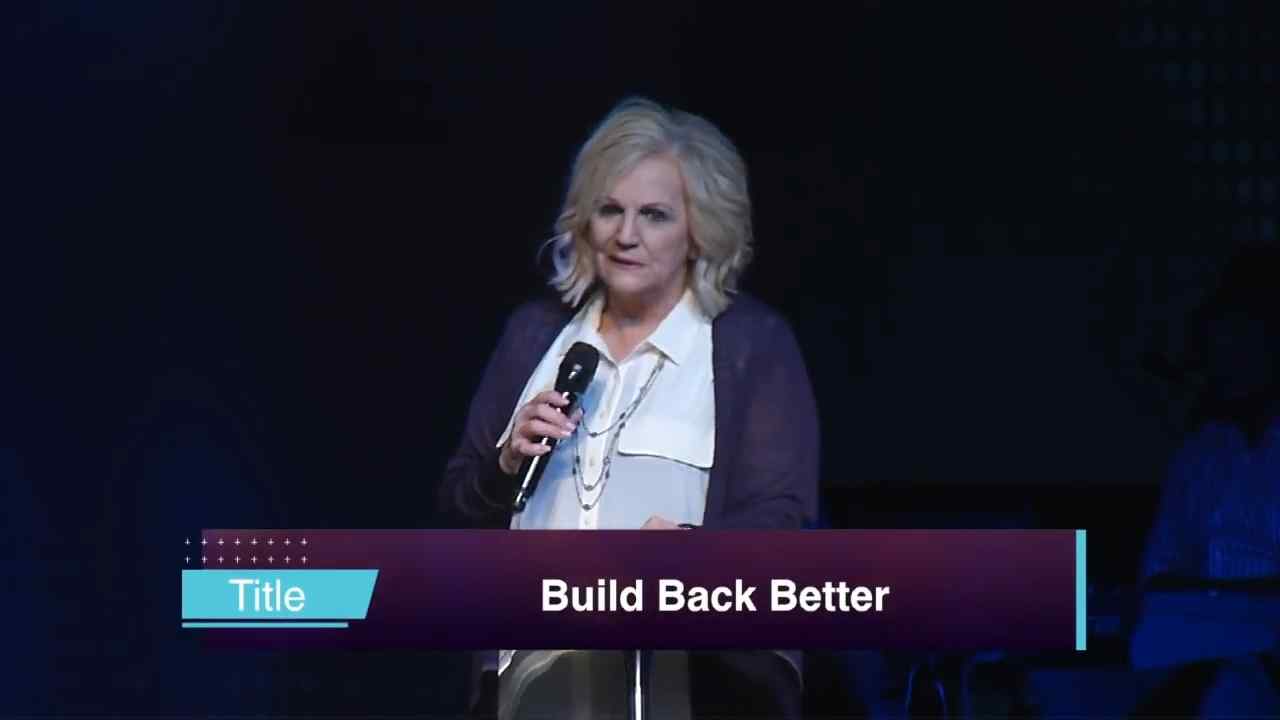 Sheryl Brady - Build it Back Better